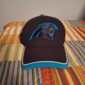 39thirty NFL Black and Teal Panthers Cap Size Small/Med